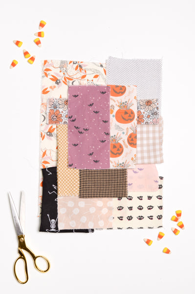 Halloween Fabric Remnant Pack