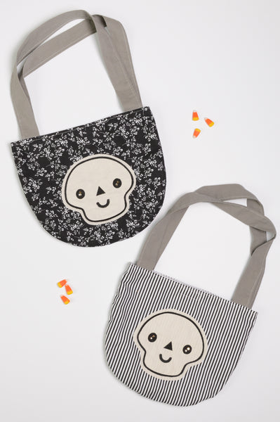Skelly Trick or Treat Tote Bag