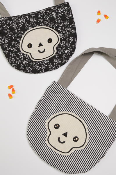Skelly Trick or Treat Tote Bag