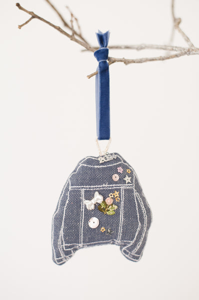 Blue Jean Baby Ornament