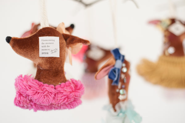 2024 Couture Deer Ornament