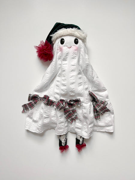 Spirit of the Holiday Bespoke Doll // Plaid Bows