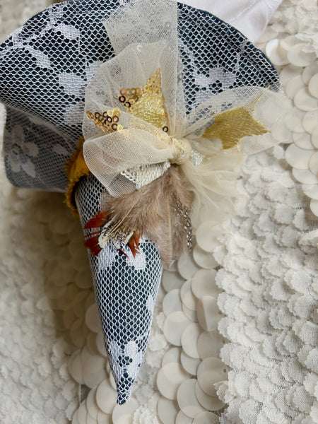 Wonder-Filled Attic Ghost// Vintage Paisley