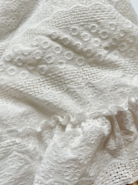 Spirit of the Holiday Bespoke Doll // Winter White Embroidered