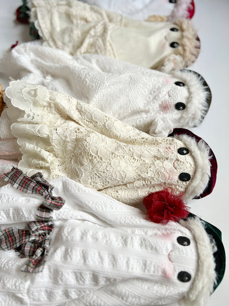 Spirit of the Holiday Bespoke Doll // Winter White Embroidered