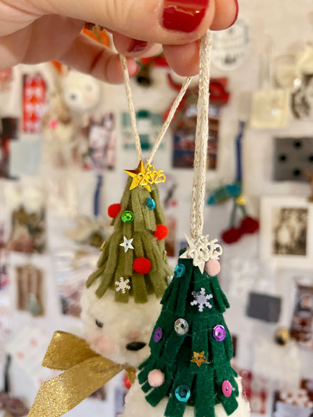 "Oh Christmas Tree" Snow Babe Ornament