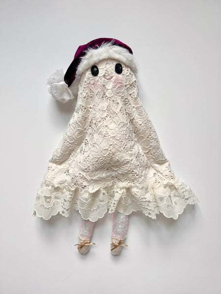 Spirit of the Holiday Bespoke Doll // Textured Cream Lace