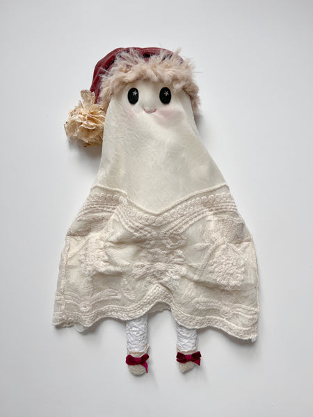 Spirit of the Holiday Bespoke Doll // Buttercream Embroidered Lace