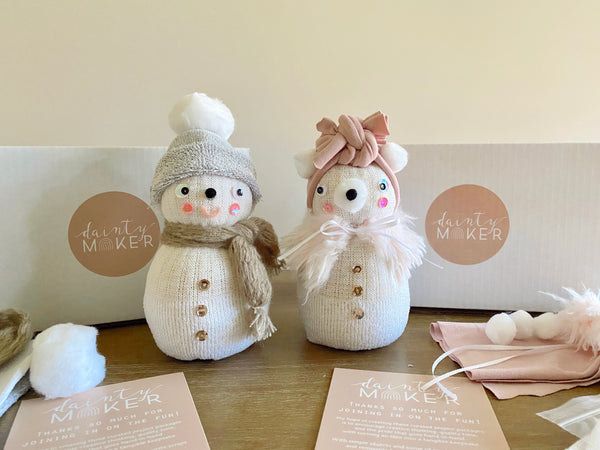 Dainty Maker Craft Box No. 7 // Snow Babe