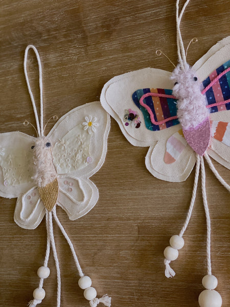 Dainty Maker Craft Box No. 3 // Butterfly Wall Hanging